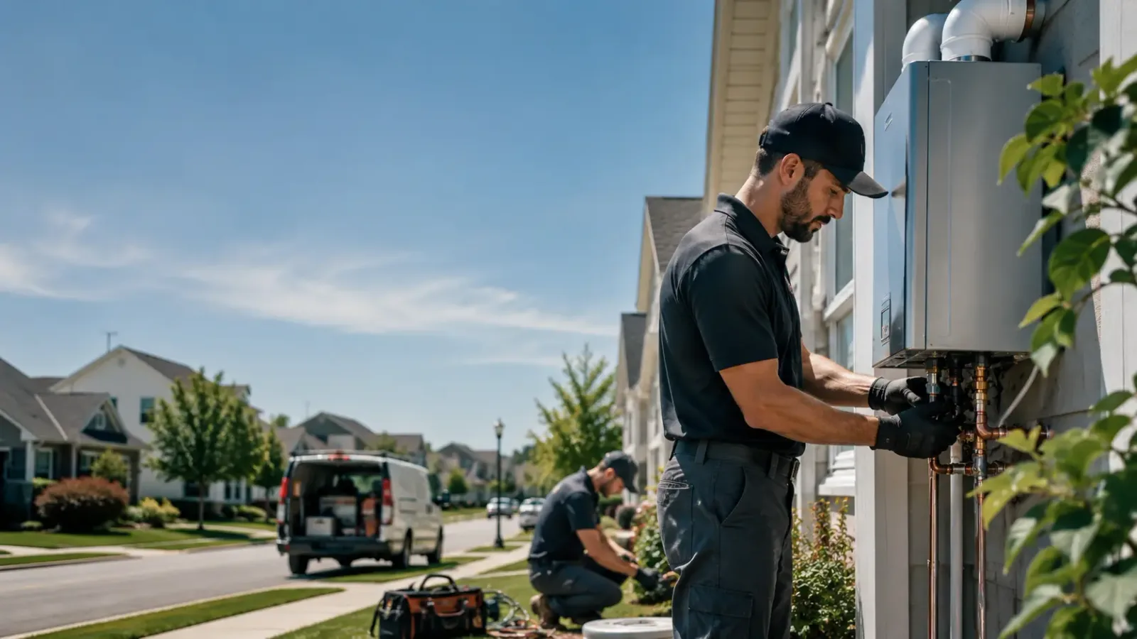 Tankless Water Heater Installation in Unity, WI